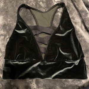 Velvet sports bra